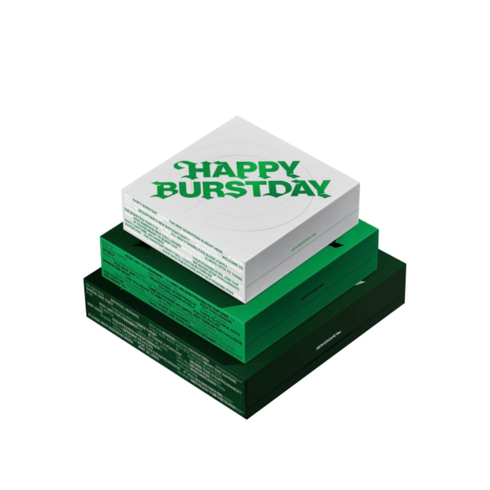 Image of [PRE-ORDER] Seventeen ‘HAPPY BURSTDAY’ + Weverse Shop POBs