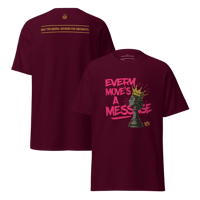 Image 4 of "Every Move's A Message" Tee – TOF Official Baddie Unit