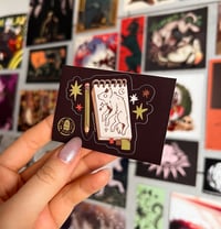Wolf Notebook - Vinyl Sticker