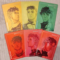 Rainbow Drivers Cards Rookies
