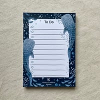 Image 1 of Whale Shark to-do list pad
