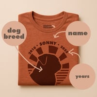 Image 2 of Custom dog tee • Tan