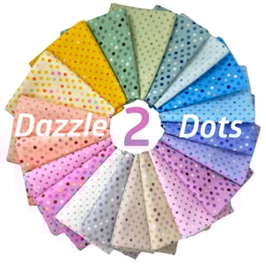Bling Quilt Kit Twin Size - Dazzle Dots Fabric + Pattern