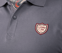Image 2 of Teddy Vile Polo Shirt Grey