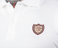 Image 3 of Teddy Vile Polo Shirt White