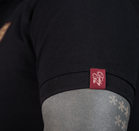 Image 2 of Teddy Vile Polo Shirt Black