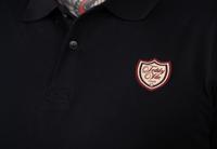 Image 3 of Teddy Vile Polo Shirt Black