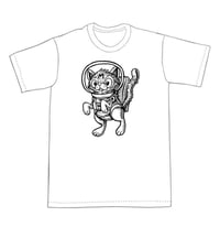 Image 1 of Catstronaut Shirt (A1) **FREE SHIPPING**