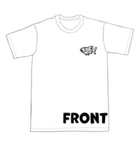 Image 1 of Twice Printed Tees! Grumpy Shark (A3)