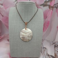 Mother Of Pearl Pendant Necklace