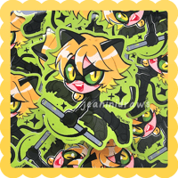 chat noir ✨ waterproof vinyl sticker