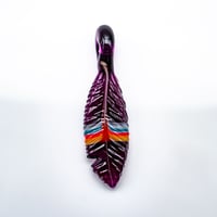 Image 2 of R3G15 Feather Pendant 4