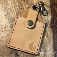 Image 4 of Build Your Own Cow Tag Wallet - Choose Leather & Stitching Colors!