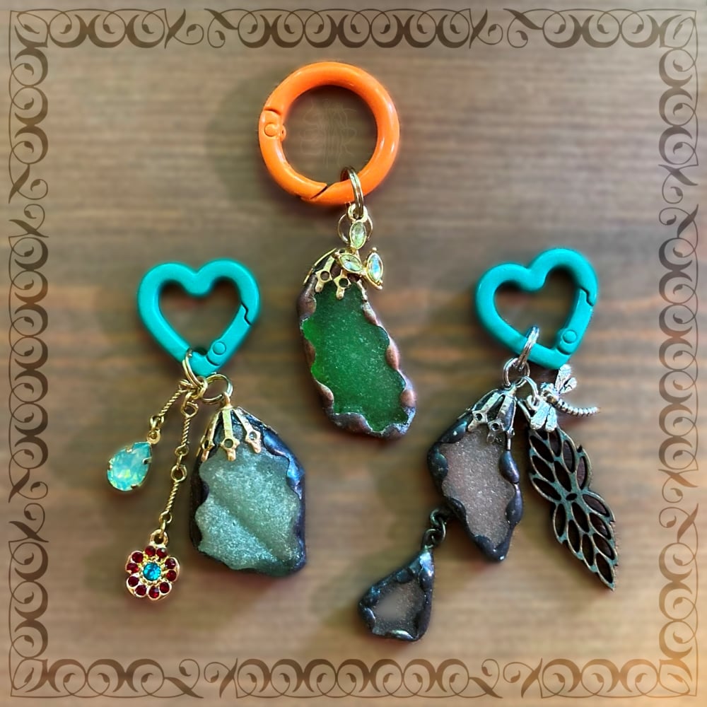 Image of Hinkson Creek "Sea" Glass - Lead Free Keychain