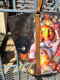 Image 2 of Custom Vintage Louis Vuitton Tote – “Disintegration”