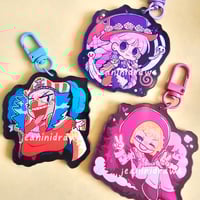 Image 2 of buggy corazon perona dark BG ✨ epoxy acrylic charm
