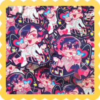 ivan ✨ waterproof vinyl sticker