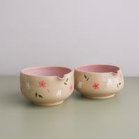 Image 2 of sakura bunny matcha bowl