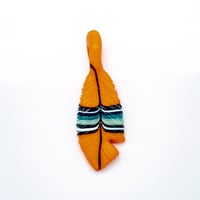 Image 2 of R3G15 Feather Pendant 10