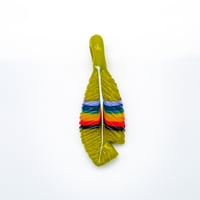 Image 2 of R3G15 Feather Pendant 11
