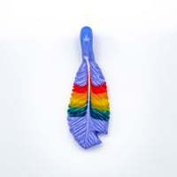 Image 2 of R3G15 Feather Pendant 13