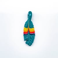 Image 2 of R3G15 Feather Pendant 14
