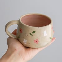 Image 3 of sakura bunny mug