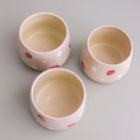 Image 4 of strawberry bunny tumbler