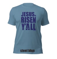 Image 2 of Jesus is Risen Canvas Bella Tee - FREE SHIPPING!!