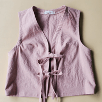 Image 1 of Blush Tie Tank