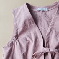 Image 2 of Blush Tie Tank