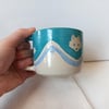 Turquoise Wolf Mug
