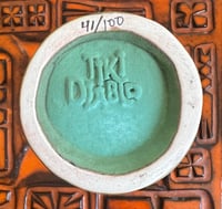 Image 3 of  Tikiyaki Orchestra Tikiyaki Polynesian Village" mug by Tiki Diablo #41/100