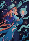 Print | Cosmic witch