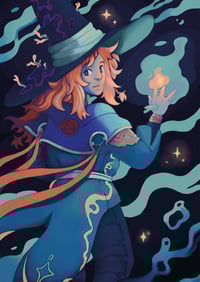 Image 1 of Print | Cosmic witch