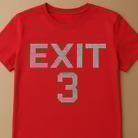 Exit 3 Tshirt whith rhinestones