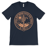 Image 2 of Alcoholics Anonymous Shirt | I Will Not Drink With You Today