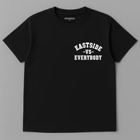 Image 4 of "Eastside vs Everybody" small print tee