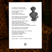 Image 2 of Notebook — “Theatre of Veiled Objects”