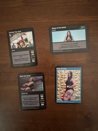 Image 1 of Collection of 4 Freya the Slaya Indy Card Game playing cards