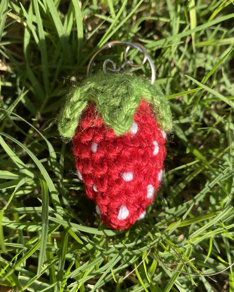 Image of Strawberry Keychain