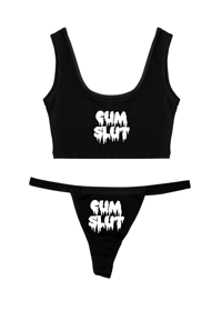 Image 1 of BEEN NASTY SCOOP NECK TOP SET