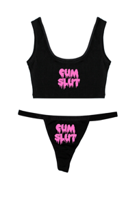 Image 2 of BEEN NASTY SCOOP NECK TOP SET