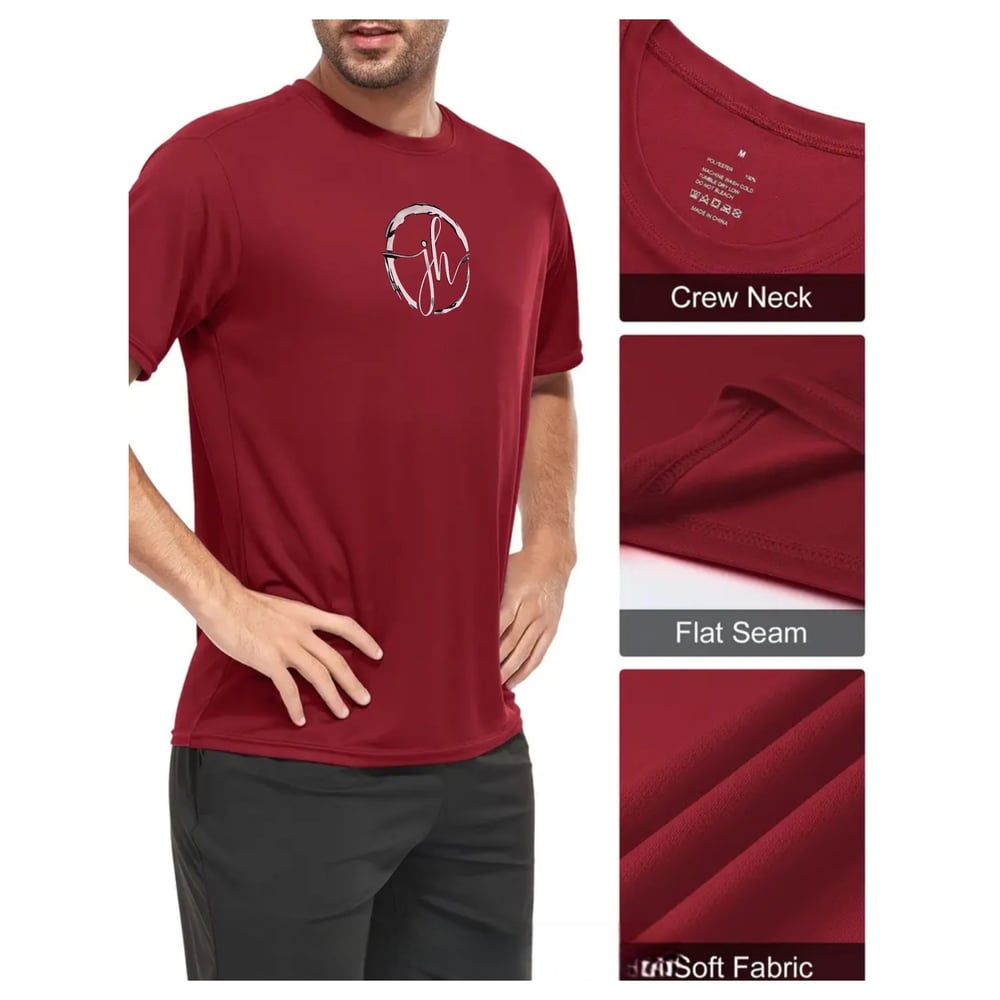 Maroon JH Brand Designer Tee