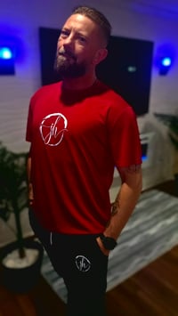 Image 4 of Maroon JH Brand Designer Tee