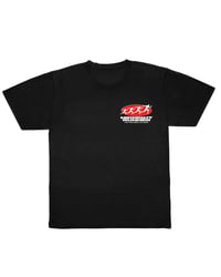 Image 2 of MIDNIGHT RUNNER RED & WHITE LOGO TEE