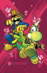 Image 3 of Mario / X-Men Print Set