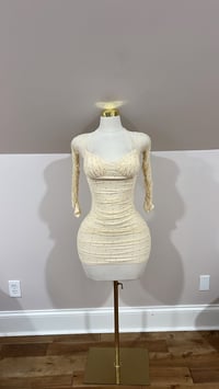 Image 1 of Everly rhinestone mini dress