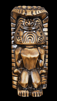 Image 1 of Katiki ARTIST SERIES Ku No.1 Tiki Mug Limited Edition of 10 (Laau puhi) FREE SHIPPING