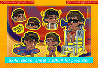 [PREORDER] Surfer Miguel sticker sheet